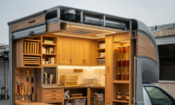 طراحی کابین ماشین سیار پخش محصولات کِوین هانی