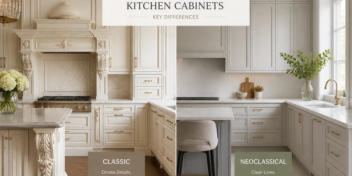تفاوت کابینت کلاسیک و نئوکلاسیک