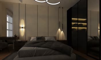 طراحی داخلی اتاق خواب با 3dmax و Vray