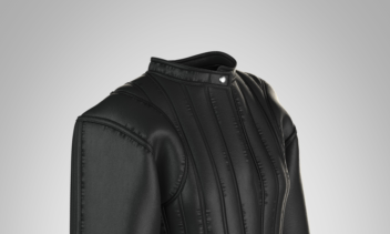 طراحی و مدلسازی کت چرم در CLO3D