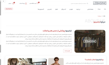 لباسینو،فروشگاه آنلاین پوشاک و لباس