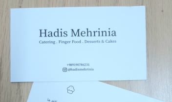 طراحی کارت ویزیت مطابق با سلیقه کارفرما