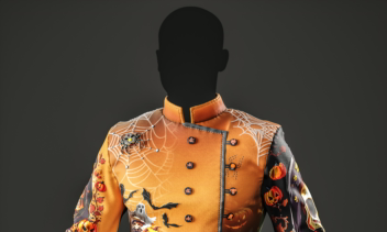 اجرای یک کت قدیمی به سبک جشن هالووین-Halloween Jacket