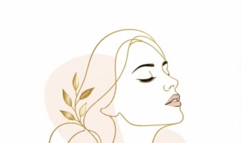 طراحی لوگو برای  یک آرایشگاه زنانه