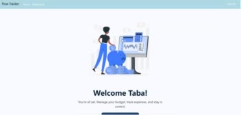طراحی وب اپلیکیشن مدیریت مالی (Flow Tracker)