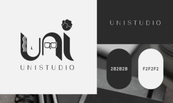 لوگوی «uni» به سفارش استودیوی مجازی یونی.