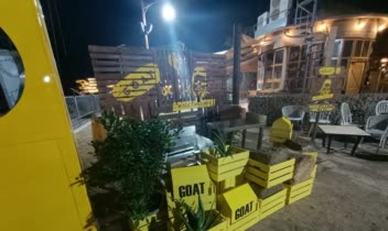 طراحی و اجرای کانسپت پاپ آپ برای رستوران