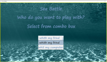 بازی نبرد دریایی (Sea Battle Game)