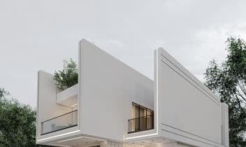 طراحی ویلا مسکونی مدرن در عباس آباد مازندارن