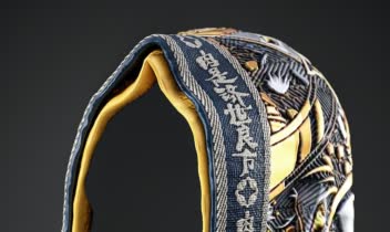 (شال با الهام از نقوش آسیای شرقی) Samurai shawl