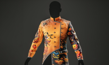 اجرای یک کت قدیمی به سبک جشن هالووین-Halloween Jacket