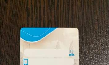 کارت ویزیت ۹ در ۶ سلفون مات دورو