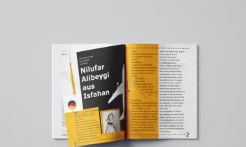 طراحی مصاحبه انجمن دانشجویی زبان آلمانی