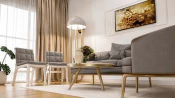 طراحی چیدمان نشیمن و طراحی tv wall