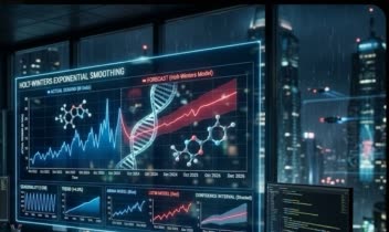طراحی سیستم پیش‌بینی استراتژیک (Time Series Forecasting) کلان‌داده‌های صنعت دارو با Python و R