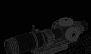 مدلسازی و تکسچر Scope اسلحه Game-Ready