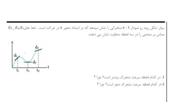 نمونه کار تایپ جزوه و سوالات فیزیک