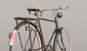 Classic Realistic Bicycle – Game & Film Ready 3D Asset