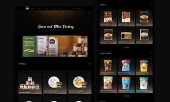 Sweet Palace Premium Chocolate & Dates Website
