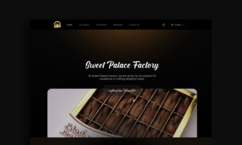 Sweet Palace Premium Chocolate & Dates Website
