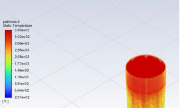 پروژه cfd بررسی تغیرات پلوم راکت سوخت مایع در هنگام اوج گیری