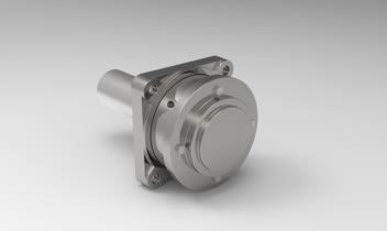 مدلسازی و مونتاژ مجموعه یاتاقان فلنج‌دار (Flange Bearing Housing Unit) به همراه نمای انفجاری