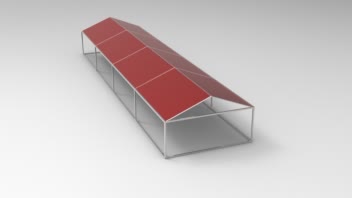 طراحی سه‌بعدی سازه فریم فلزی در SolidWorks