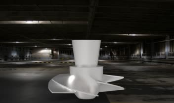 مدلسازی دقیق پروانه پمپ ایمپلر صنعتی (Industrial Impeller) با هندسه پیچیده