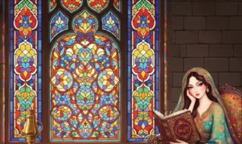طراحی تصویر گرافیکی برای شب یلدا