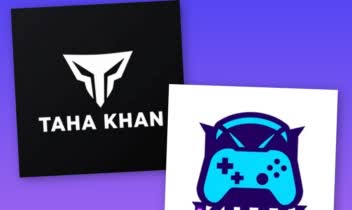 لوگو گیمینگ برای برند TAHA_KHAN