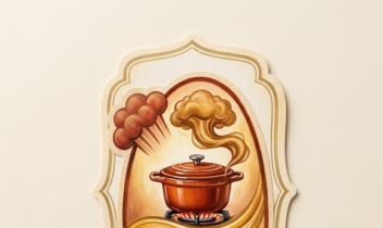 طراحی لیبل برند ادویه جهت ظرف ادویه
