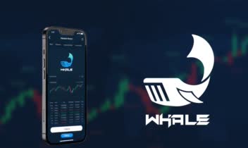گروه ترید whale ، لوگو + فونت  به درخواست کارفرما