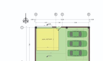 طراحی پلان معماری ساختمان آپارتمانی