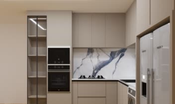 طراحی سه بعدی کابینت اشپزخانه با 3Dmax