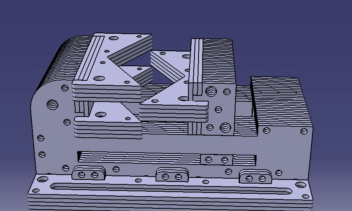 طراحی گیره ورتکس برای میز cnc با نرم‌افزار Catia