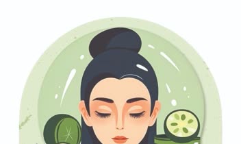طراحی افتر کارت سالن زیبایی حانیه (لاین پاکسازی پوست)