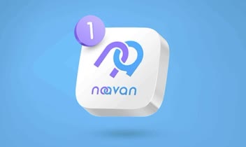 طراحی لوگو و هویت بصری اپلیکیشن استارتاپ نو آوان