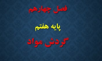 محتوای آموزشی برای تدریس علوم تجربی متوسطه اول