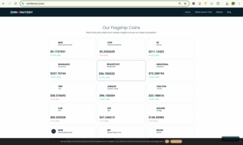coinfactory.com ||‌ پلاگین اختصاصی اپدیت لحظه ای قیمت ها Real-time ( مدیریت قیمت ارزها)