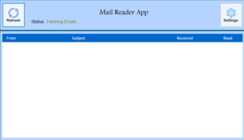 MailReader — Modern .NET WinForms Email Client