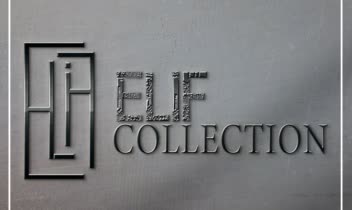 طراحی لوگوی مدرن برای مزون لباس مردانه ELIF Collection