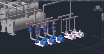 طراحی و مدلسازی موتور خانه در نرم افزار Revit MEP
