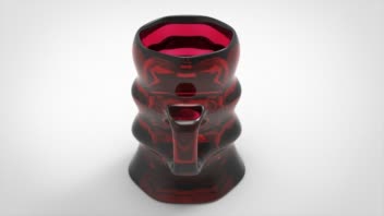 طراحی ماگ فانتزی شفاف در Autodesk Inventor (محیط Freeform)