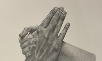 مجموعه ای از طراحی دست همراه با سایه