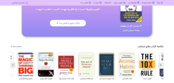 تولید محتوا برای یک سایت خلاصه کتاب های انگیزشی