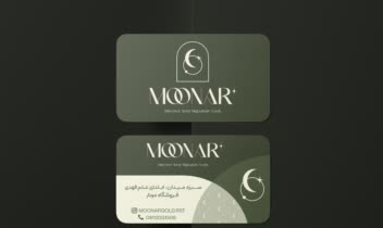 طراحی لوگو، کارت ویزیت و بسته بندی جواهرات مونار