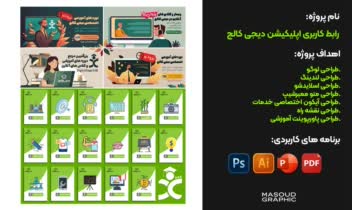 طراحی لوگو و رابط کاربری دیجی کالج