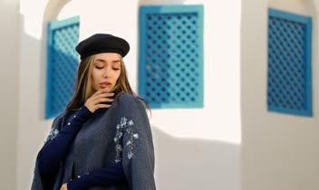 عکاسی پوشاک با مدل در فضای بیرونی