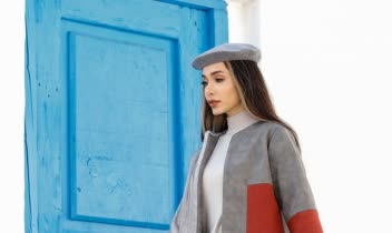 عکاسی پوشاک با مدل در فضای بیرونی