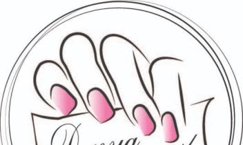 طراحی لوگو پیج ناخن Donya nail